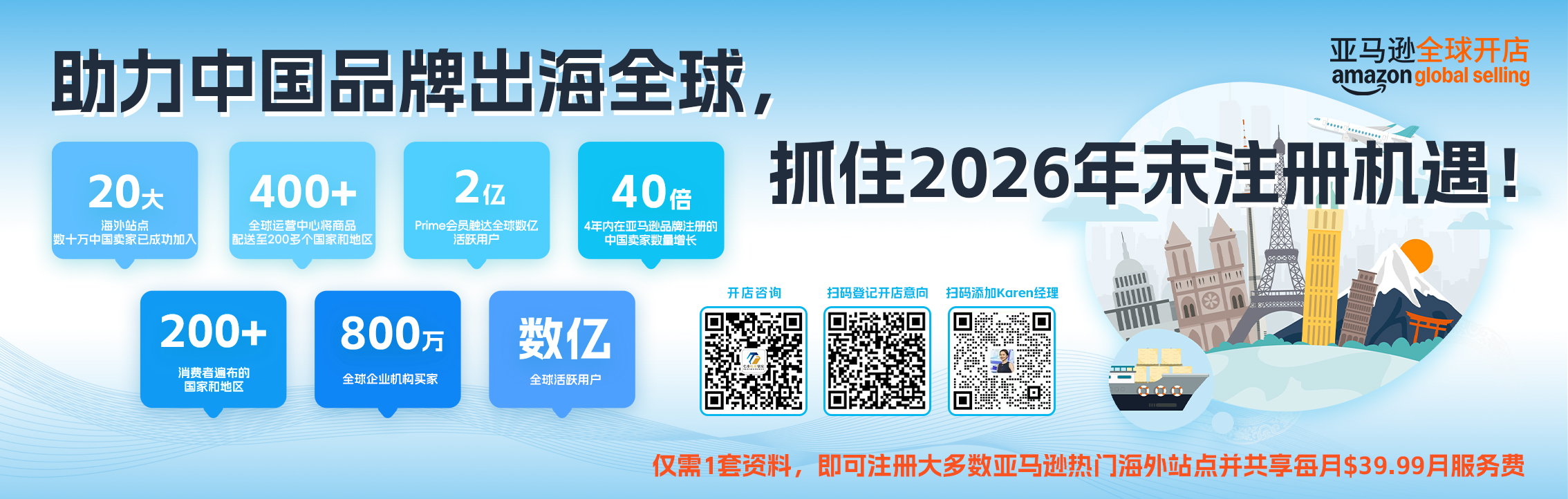 亚马逊全球开店