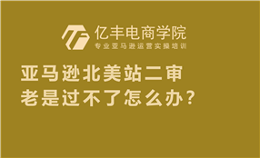 亿丰电商课堂丨亚马逊北美二审老是过不了怎么办？